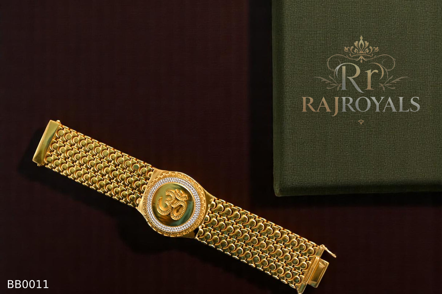 Classical Diamonds Om Logo Men’s Fashion Breslets RR BB.0011