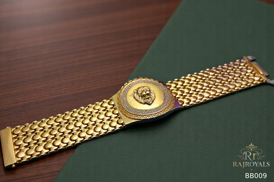 Classical tiger Logo design men's fashion diamond bracelet BB009