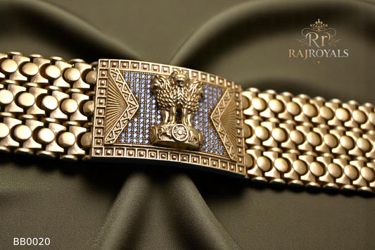 Exclusive indian mudra Logo Men’s Fashion Bracelet BB0020