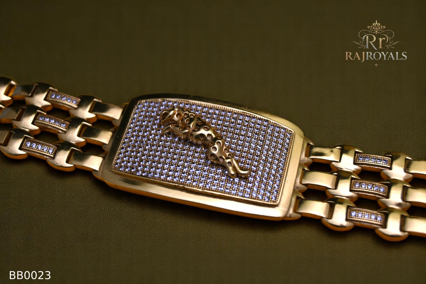 Exclusive Jaguar Logo Men’s Fashion Bracelet RRBB.0022