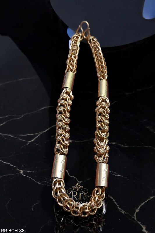 New Classical rassa kadi With hollo Rajwadi Design Chain For Men RR.BCH.88