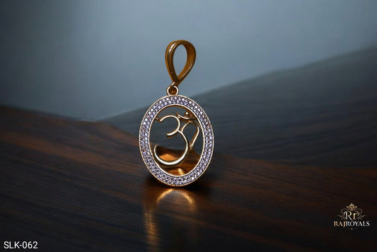 Superior Diamond Om Pendant OM LOGO SKL062