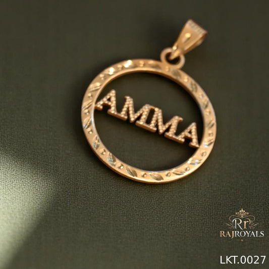 Masterful Gold AMMA Pendant LKT.0027