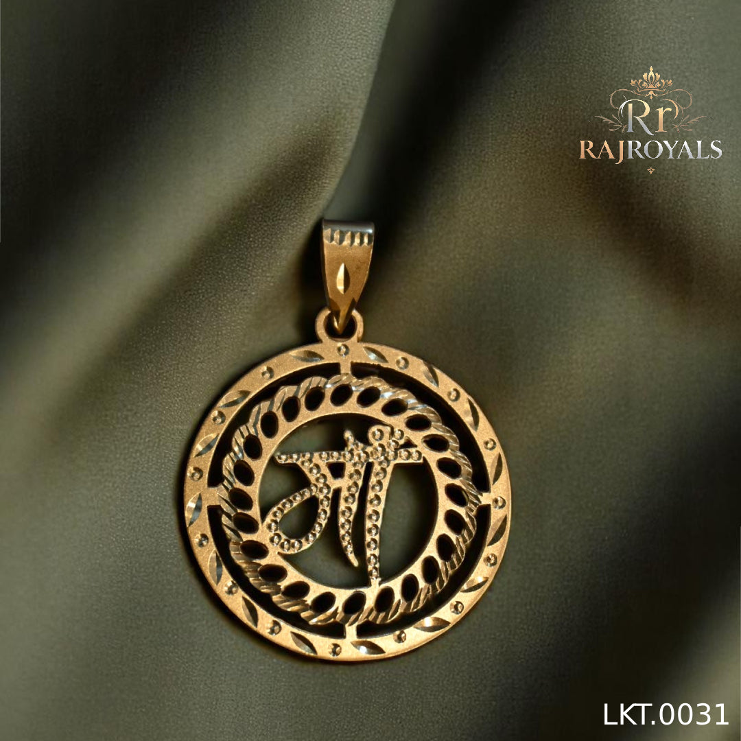 Masterful miligram Gold Maa Pendant LKT.0031