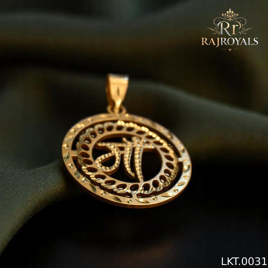 Masterful miligram Gold Maa Pendant LKT.0031