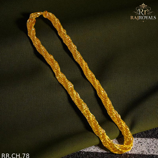 Rassi chain for men in real gold RR.CH.78