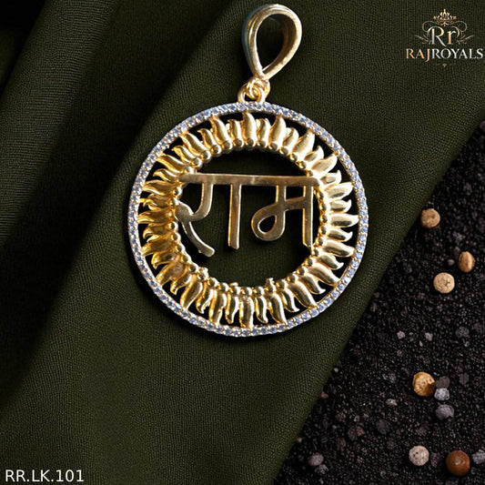 Superior Diamond RAM NAME LOGO for Men RR.LK.101