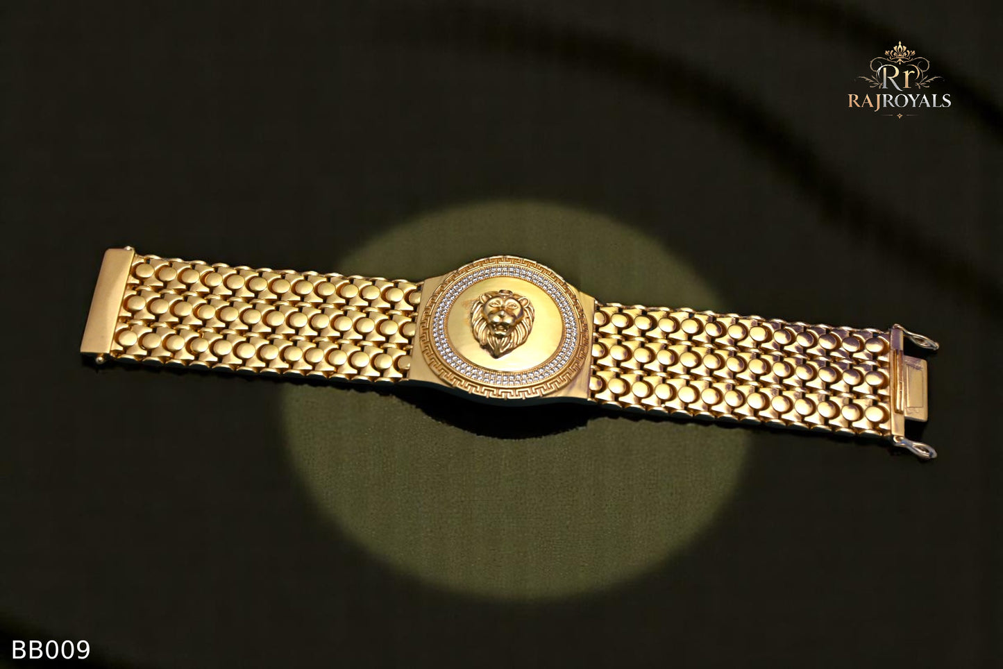 Classical tiger Logo  design men's fashion diamond bracelet BB009