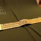 Om logo trending Design gold Pleted Men’s Fashion Bracelet  BB0021