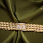 Om logo trending Design gold Pleted Men’s Fashion Bracelet  BB0021