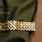 Divinity on Your Wrist Gold-Plated flower logo Bracelet for men's BB0018