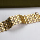 Divinity on Your Wrist Gold-Plated flower logo Bracelet for men's BB0018
