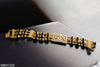Mahadev Design High-quality Gold Plated Rudraksha Bracelet For Men RMBST.020