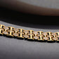 Extraordinary Design Gold Plated Bracelet for Men SBST.024