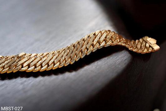 1 Gram Gold Plated Pokal Bracelet for Men