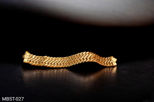 1 Gram Gold Plated Pokal Bracelet for Men