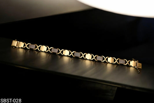 Nice Looking Men’s Fashion Diamonds Lucky