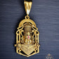 Miraculous Tirupati Balaji Gold Plated Pendant for Men's-BALAJI 001