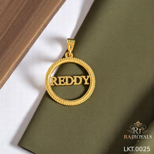 Masterful Gold REDDY NAME  Pendant LKT0025