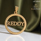 Masterful Gold REDDY NAME  Pendant LKT0025