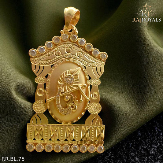 Dimand  Big ganesh Pendant For Men s RR.BL.75