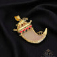 King of Lion Rajwadi Artificial Nail Pendant for men's NAKHUN 002